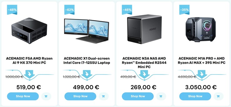 Acemagic kedvezményes kampány