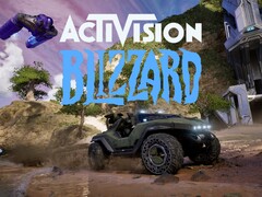 Az Activision Blizzard logója a Halo: Campaign Evolved című játék mellett
