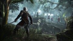 Az Assassin&#039;s Creed IV Black Flag, a képen látható screenshot, széles körben a sorozat egyik legjobb kiadványának számít (Kép forrása: Ubisoft)