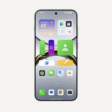 Új Flux Home Screen a ColorOS 16-ban. (Kép forrása: Oppo)