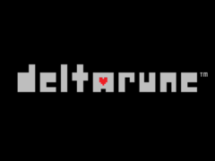 Deltarune logó a Switch 2 bejelentő traileréből Kép forrása UNDERTALE és DELTARUNE hivatalos YouTube oldala