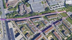 GNSS tesztút: fordulópont