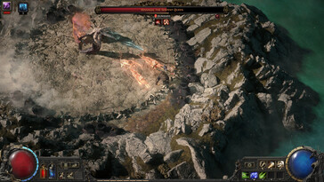 A képen: A Path of Exile 2 játékmenetéről készült screenshot.