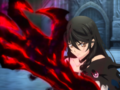 A képen egy játékbeli képernyőkép a Tales of Berseria játékból.