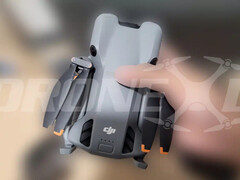 A DJI Mini 5 Pro várhatóan kevesebb, mint 250 g súlyú lesz a különböző pletykák szerint hardveres fejlesztések ellenére. (Kép forrása: via DroneXL)
