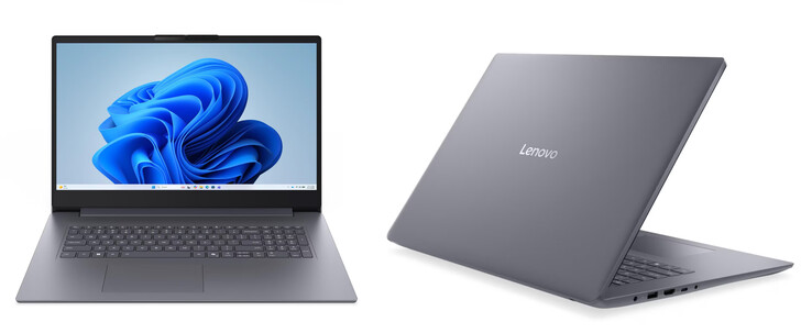 Az IdeaPad Slim 3i 17IWC11 Luna Grey kivitelben.