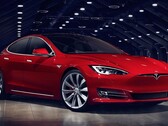 Egy Tesla Model S (Kép forrása: EV Database)