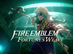 A Fire Emblem: Fortune’s Weave című játék bannerje