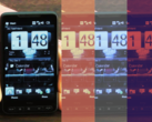 A HTC HD2 - amelyet először 2009-ben mutattak be - kiérdemelte a "telefon, amely nem hajlandó meghalni" címet. A képen - Ugyanaz a kép a HTC HD2-ről egymás mellé rakva, különböző árnyalatú szűrőkkel. (Kép forrása: Jon Rettinger a YouTube-on)