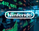 Nintendo logó a tőzsdei ketyegő előtt