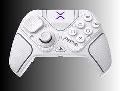 Victrix Pro BFG Reloaded vezérlő fehér színben, fight pad modullal (Kép forrása: Turtle Beach PR)