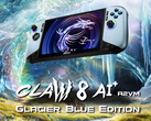 A Glacier Blue Edition az MSI eddigi második Claw 8 AI+ frissítése.