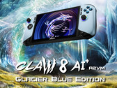 A Glacier Blue Edition az MSI eddigi második Claw 8 AI+ frissítése.