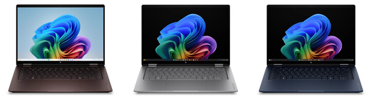 A HP az AMD modellekhez a Deep Espresso, az Intel alternatívákhoz pedig a Meteor Silver-t tartja fenn, balról jobbra..