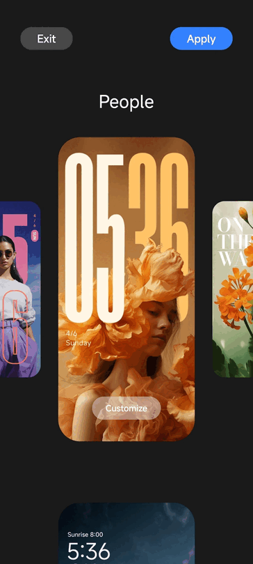 iOS 26-stílusú záróképernyő testreszabások (Kép forrása: u/Square-Opportunity48 via Reddit)