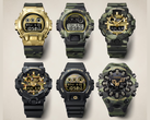 Casio „bold-camo” karórák.