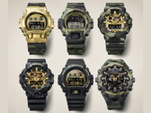 Casio „bold-camo” karórák.