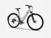 Decathlon mandulazöld Rockrider E-ACTV 100 e-bike