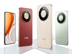 A Honor X70 Refresh Edition (a képen) ugyanolyan kialakítású, mint a Honor X70.