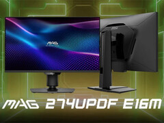 A MAG 274UPDF E16M tartalmaz egy USB Type-C portot is, amely DisplayPort Alt módot és 15 W-os Power Delivery-t biztosít. (Kép forrása: MSI)