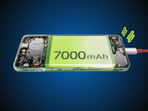 A(z) OnePlus Nord CE6 Lite 7 000mAh akkumulátorral rendelkezik.