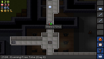 A képen: Játékmenet-képernyőkép a The Escapists című játékból.
