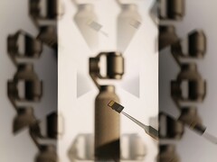 A DJI új Osmo Pocket 4, ahogy az X-en közzétett legújabb teaser videóban látható.