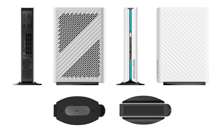 A Minisforum G1 és G1 Pro 315 x 216 x 57,2 mm-es és 3,81 kg súlyú (Kép forrása: Minisforum)