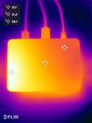 Khada's Mind Pro a stresszteszt során (felső oldal)