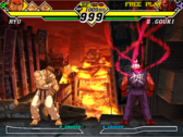 A Capcom vs. SNK 2 képernyőmentése (kép forrása: The Fighters Generation)