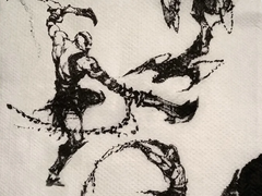 Kratos eredeti koncepciója a God of Warban