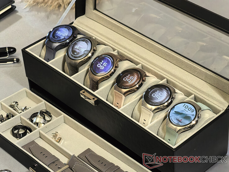 A Huawei Watch 5 színválasztékai (Kép forrása: Notebookcheck)