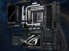 Az ASUS ROG Maximus Z890 Extreme alaplap látványterve