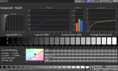 CalMAN szürkeárnyalatos