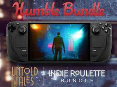 Az Indie Roulette csomag 2025. augusztus 2-án jár le. Képeken: Steam Deck, amelyen a The Hong Kong Massacre fut. (Kép forrása: Steam és Humble Bundle - szerk.)