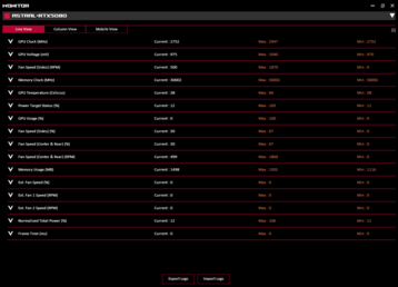 OSD GPU monitorozás