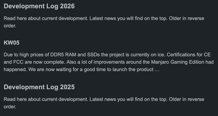 Az Orange Pi Neo fejlesztője által kiadott nyilatkozat.