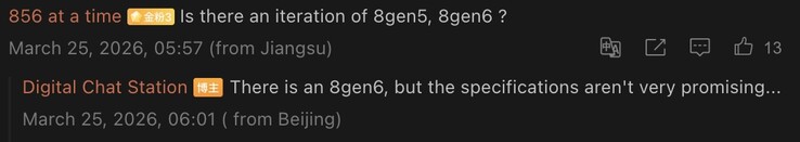 Tipster fényt derít a Snapdragon 8 Gen 6-ra.