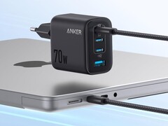 Az Anker Zolo Charger (70W, 4 port) (képünkön) elindult Európában. (Kép forrása: Anker)