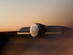 Közelkép az új Volvo EX60-ban található Bowers & Wilkins magassugárzóról. (Kép: Volvo)