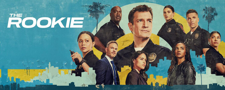 Nathan Fillion és csapata a The Rookie-ban (Kép forrása: ABC/Promotional still)