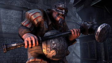 Egy kép, amely egy ellenséget ábrázol a Mordheim: City of the Damned című játékban.