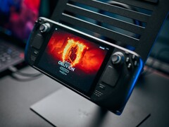 A képen: Steam Deck az Oblivionon keresztül GeForce Now (Kép forrása: Alex Wätzel from Notebookcheck)