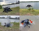 A képen a robot repül, úszik, sétál és rakétákat lő ki (Kép forrása: Chris Wabs; szerkesztett képernyőképek)