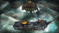 Az Abandon Ship taktikai tengeri összecsapásokban állítja a játékosokat az ellenséges erődítmények és tengeri szörnyek ellen (Kép forrása: Stove)