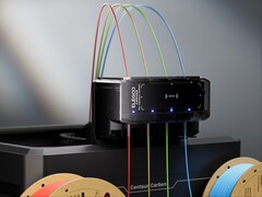 A Centauri Carbon 3D nyomtatóra telepített vászonrendszer.