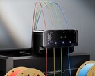 A Centauri Carbon 3D nyomtatóra telepített vászonrendszer.