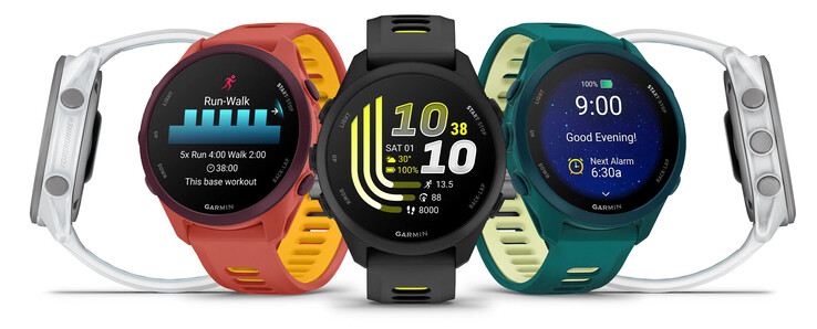 A Garmin a Forerunner 170-et négyféle színben kínálja.