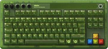 8BitDo Retro 87 mechanikus billentyűzet Xbox Edition FR elrendezés. (Kép forrása: 8BitDo)