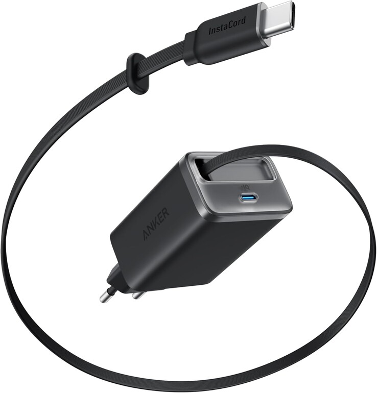 Az Anker Nano Charger (35 W, visszahúzható USB-C kábel). (Kép forrása: Anker)